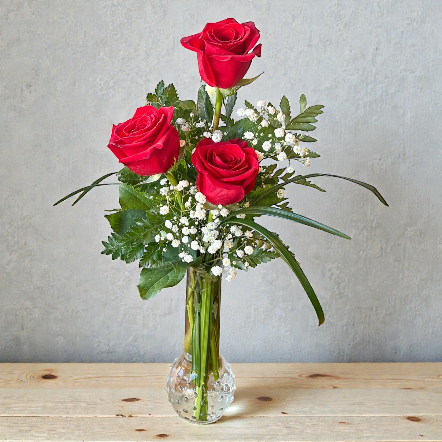 Loves Embrace Rose Bud Vase 3 Color Choices ā Ballard Blossom Inc, Seattle WA