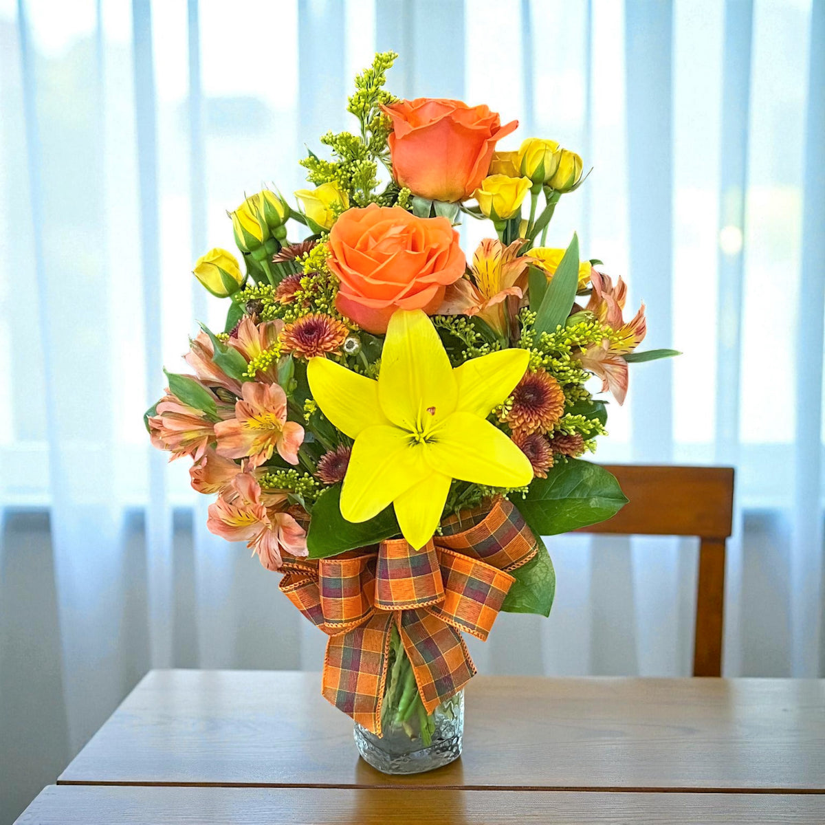 Autumn Breeze Bud Vase – Ballard Blossom Inc, Seattle WA