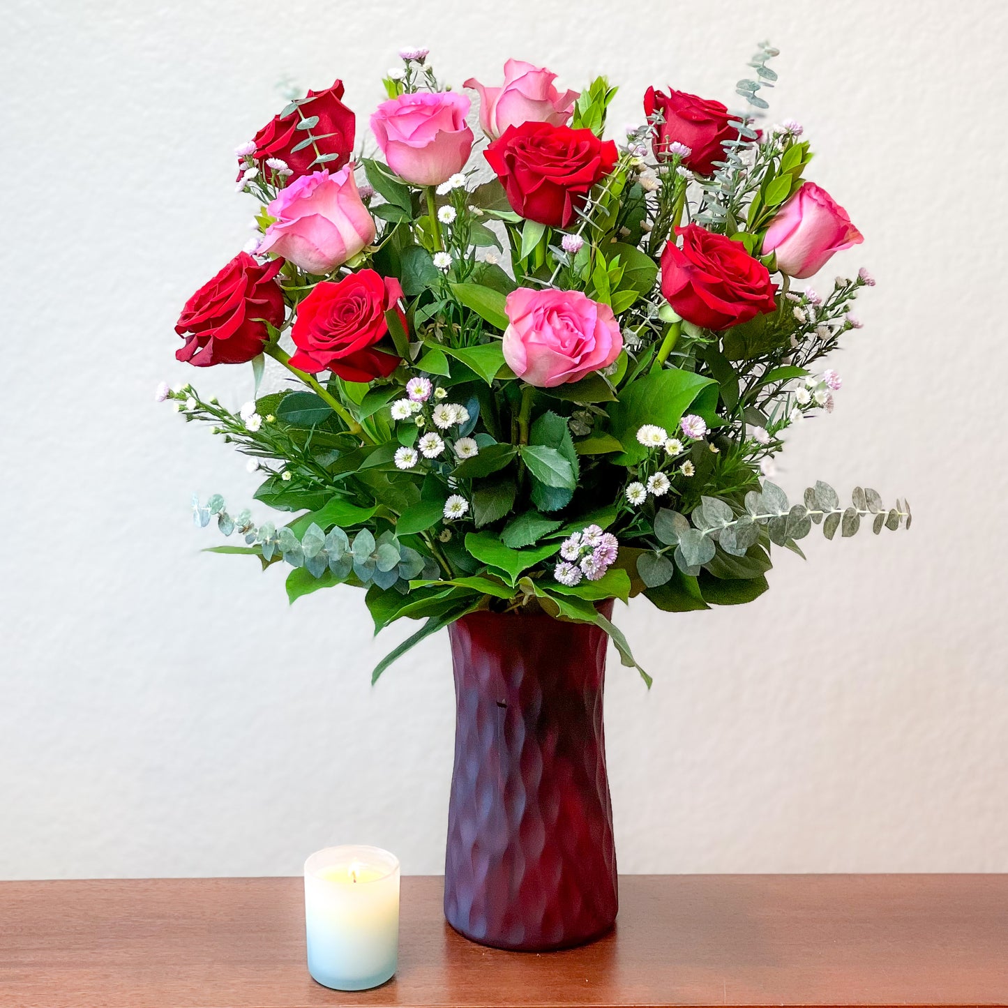 Shades of Pink and Red ā Ballard Blossom Inc, Seattle WA