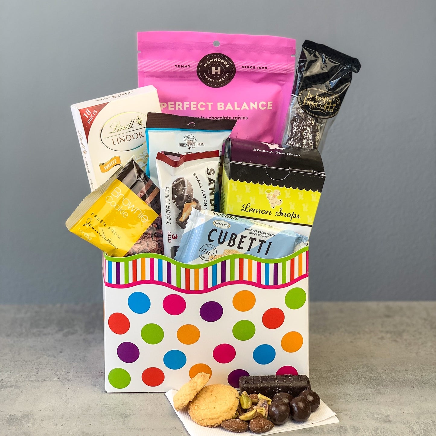 Thank You Treat Basket – Ballard Blossom Inc, Seattle WA