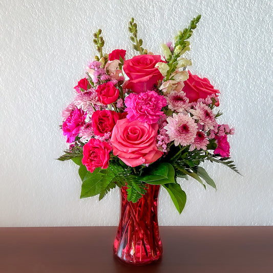 Ballard's Turn Up The Pink Bouquet Preorder for May 6-12th