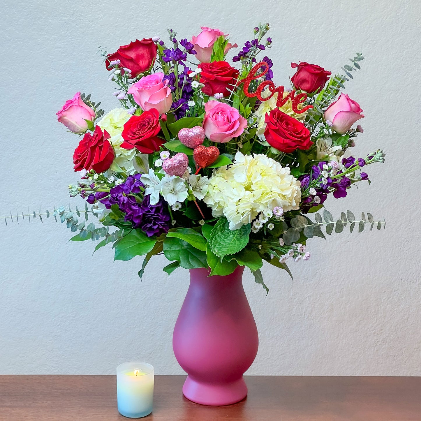 Bouquet de cœurs scintillants Seattle