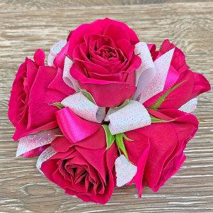 Barbie PInk Wrist Corsage – Ballard Blossom Inc, Seattle WA