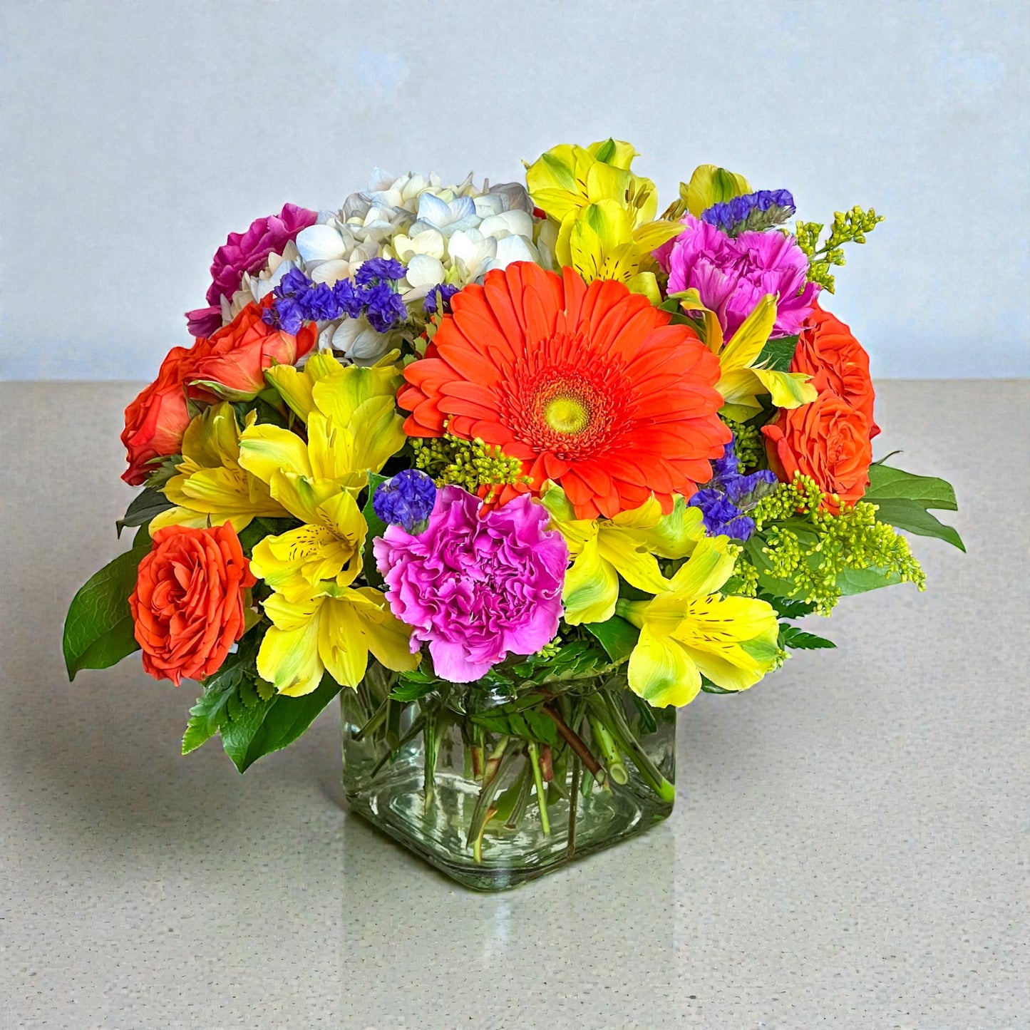 Bright Cheer Bouquet – Ballard Blossom Inc, Seattle WA