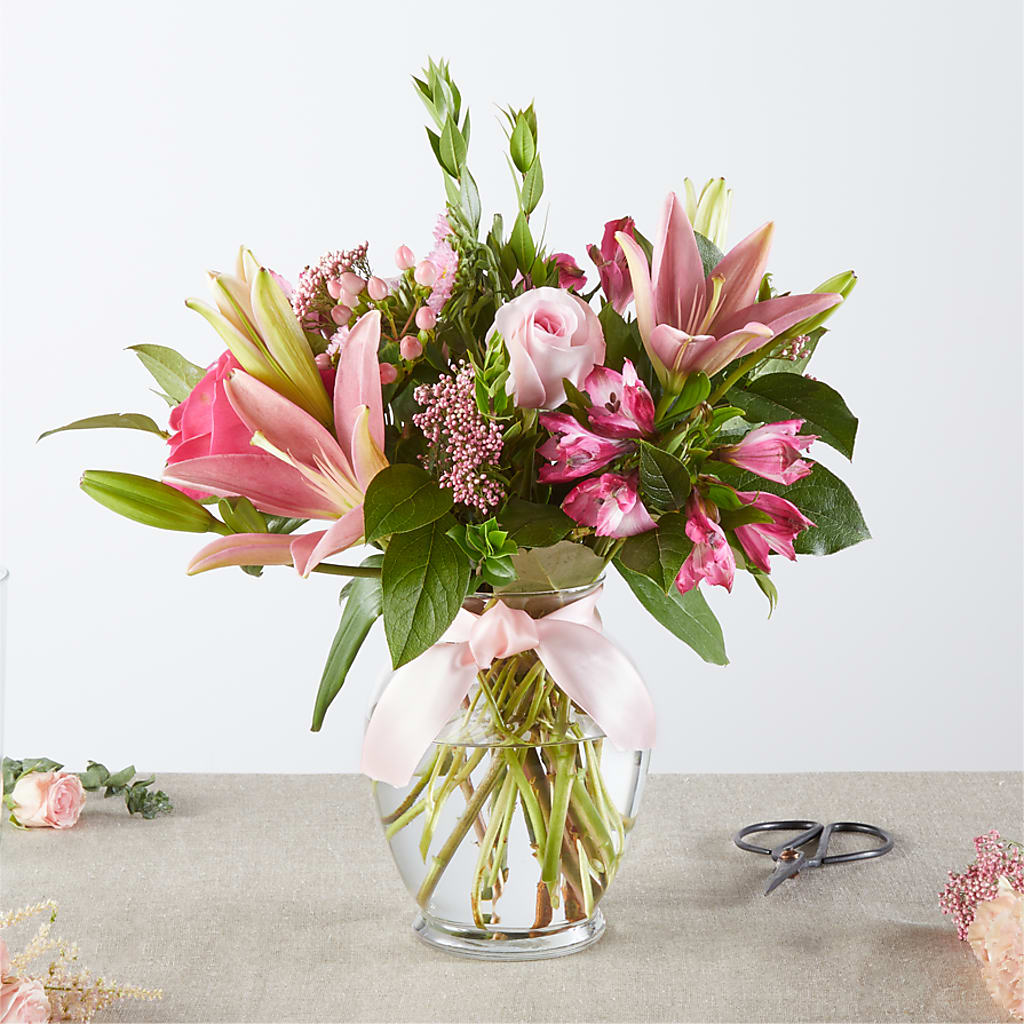 Seattle Perfectly Pink Bouquet – Ballard Blossom Inc, Seattle WA