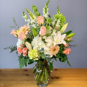 Peaches and Cream – Ballard Blossom Inc, Seattle WA