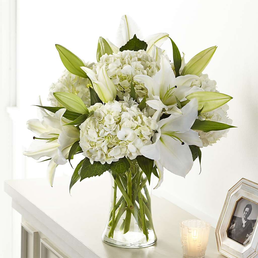 Compassionate Lily Bouquet – Ballard Blossom Inc, Seattle WA