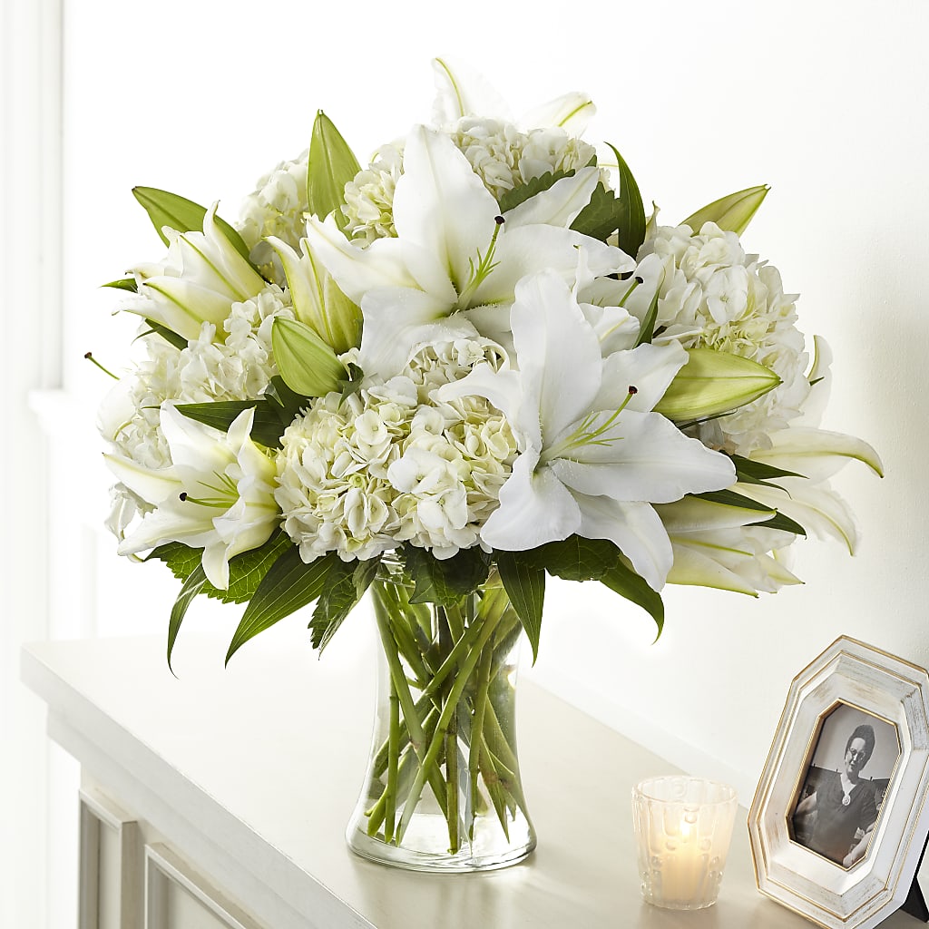 Compassionate Lily Bouquet – Ballard Blossom Inc, Seattle WA