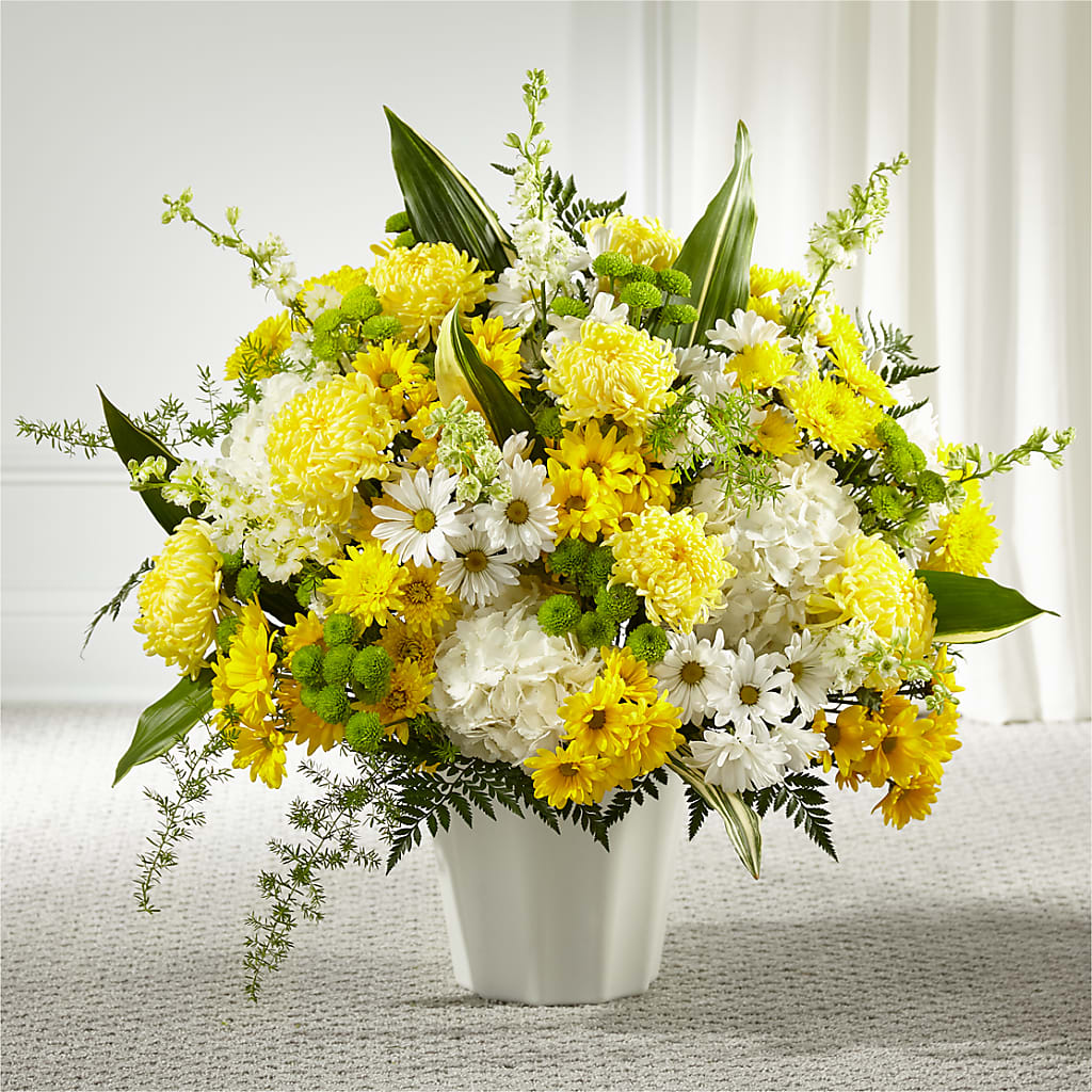 Unity & Grace Floor Basket – Ballard Blossom Inc, Seattle WA