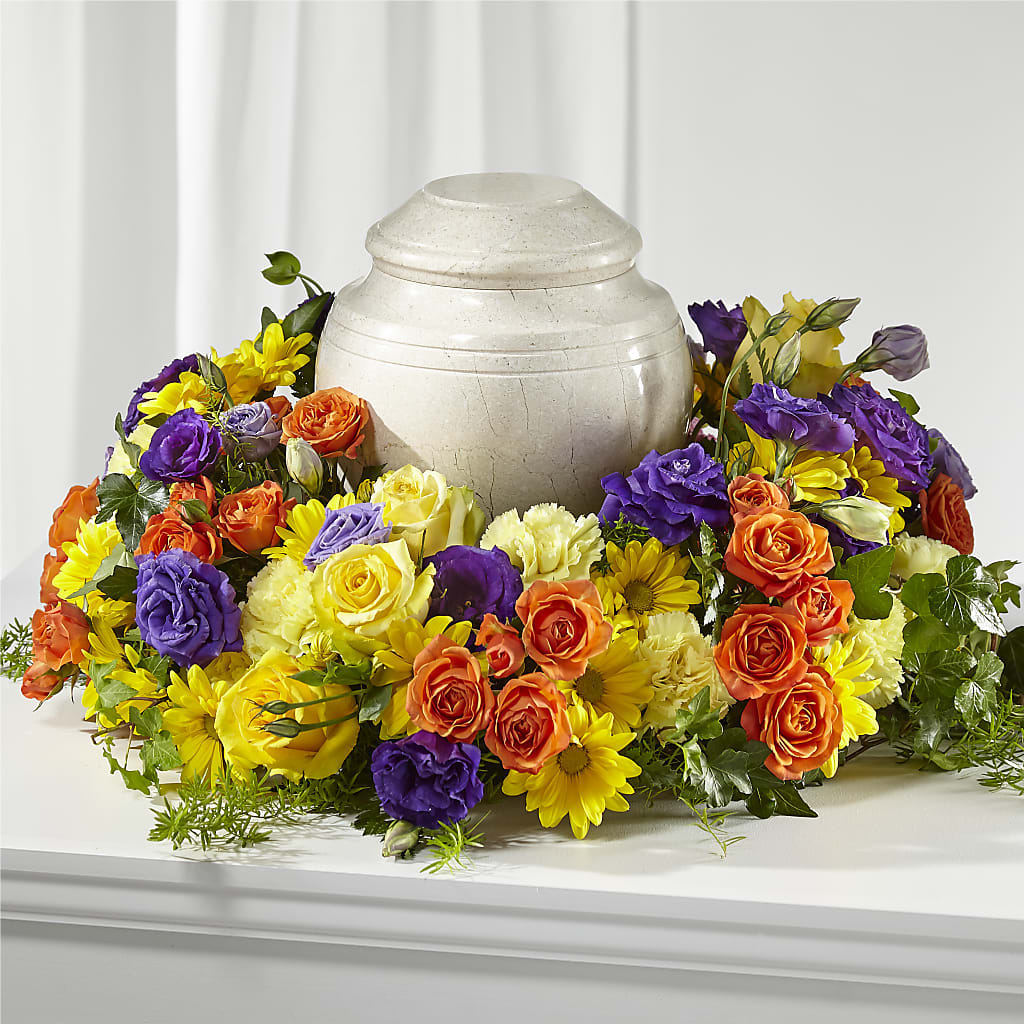 Blossoms of Remembrance Cremation Adornment – Ballard Blossom Inc, Seattle WA