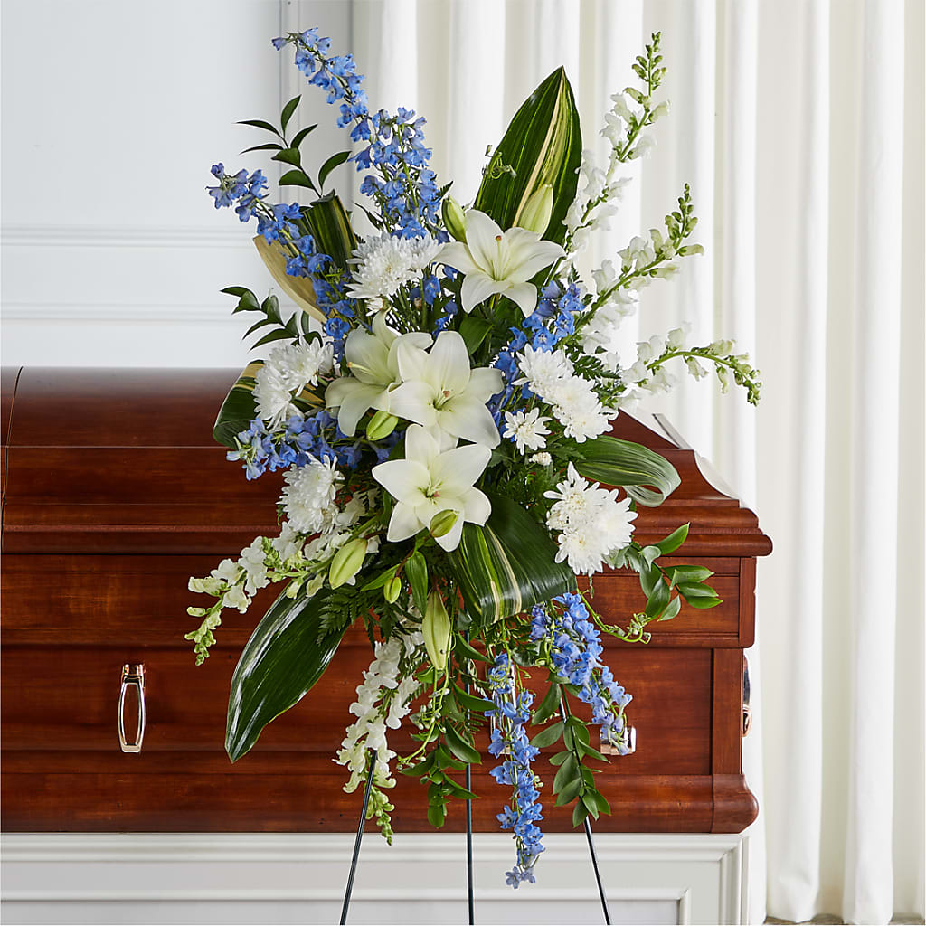 Eternal Impressions Standing Spray – Ballard Blossom Inc, Seattle WA