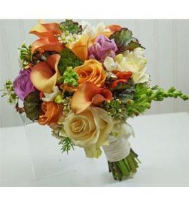 Summer Garden Bridal Bouquet – Ballard Blossom Inc, Seattle WA
