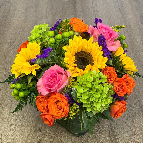 Ballard's Vivid Colors Bouquet โ Ballard Blossom Inc, Seattle WA