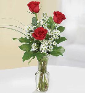 Loves Embrace Rose Bud Vase 3 Color Choices