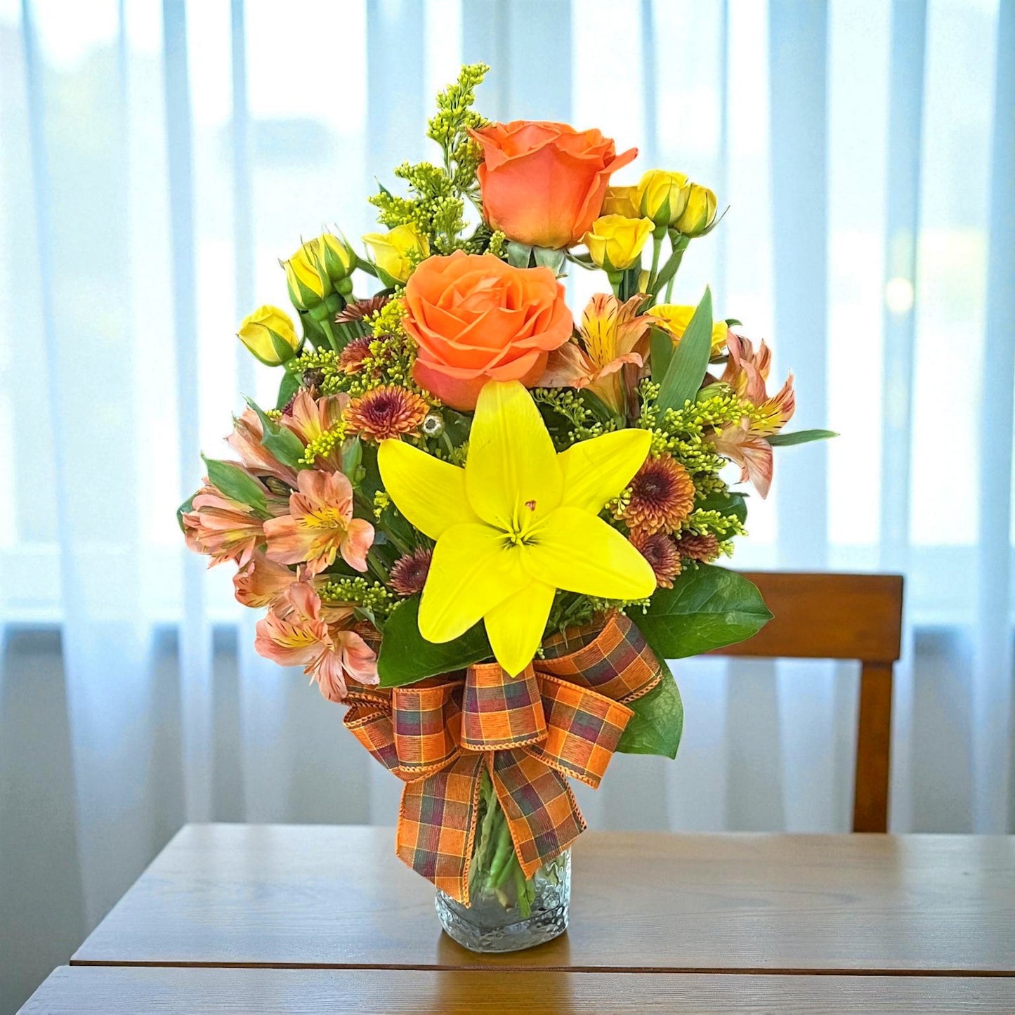 Autumn Breeze Bud Vase