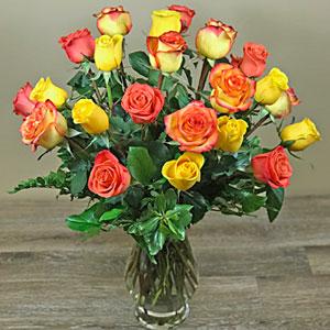Sun Kissed Roses –  Ballard Blossom Inc, Seattle WA