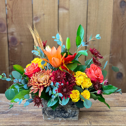 Wendy's Woodland Fall Bouquet –  Ballard Blossom Inc, Seattle WA