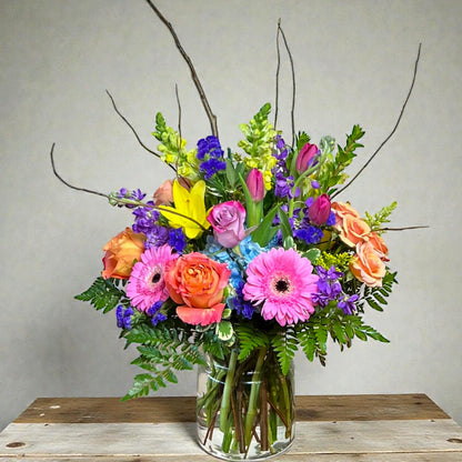 Floral Garden Vase –  Ballard Blossom Inc, Seattle WA