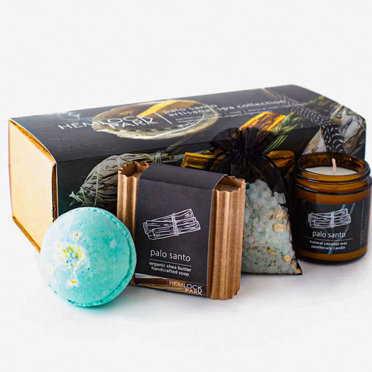 Artisanal Spa Gift Box Palo Santo