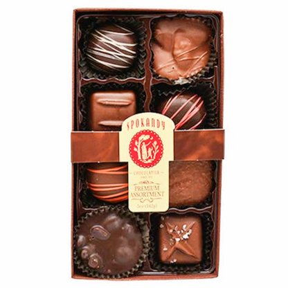 Spokandy Premium Chocolate Assortment  –  Ballard Blossom Inc, Seattle WA