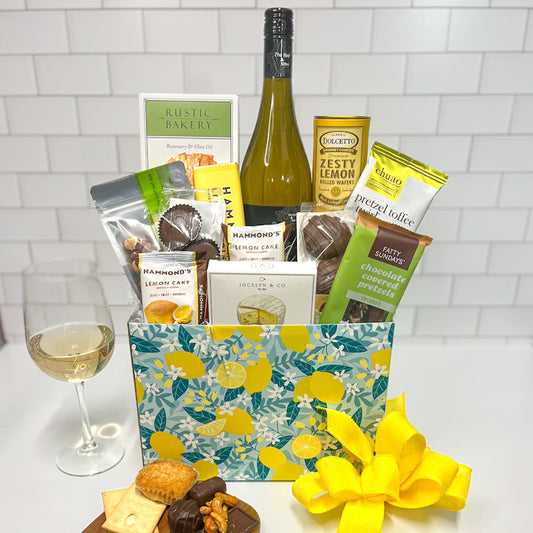 Seattle Summer Wine and Gourmet Gift Basket