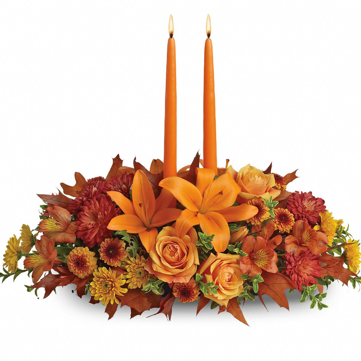 Thanksgiving Together Centerpiece –  Ballard Blossom Inc, Seattle WA