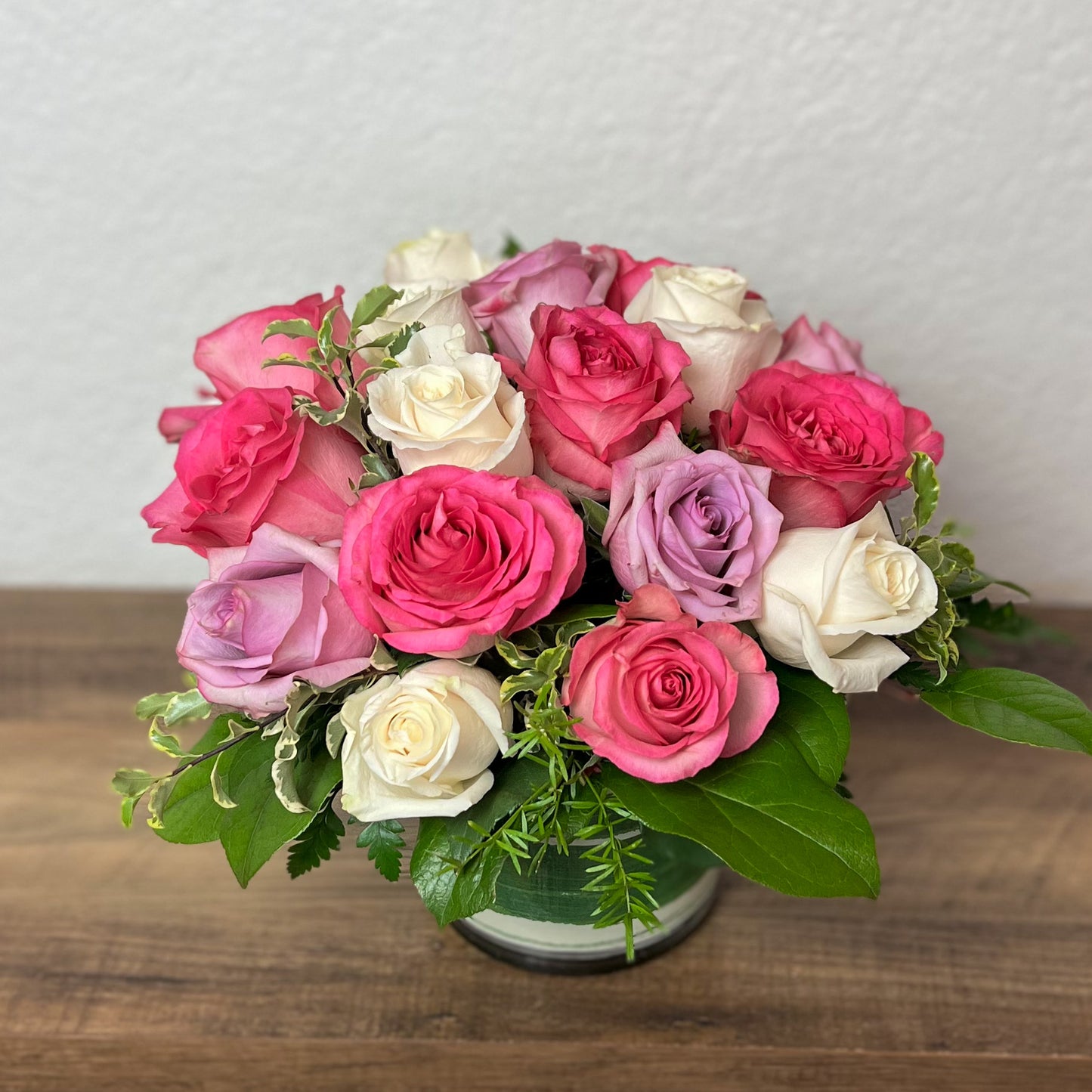 Cotton Candy Rose Bouquet