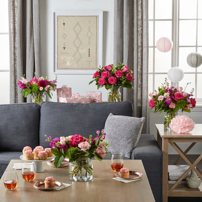 Romance in Bloom Set of 4 Bouquets –  Ballard Blossom Inc, Seattle WA