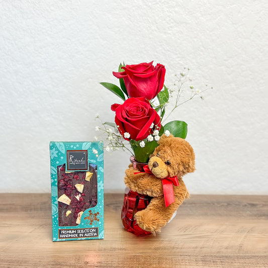 Bear Hug with European Chocolate Bar