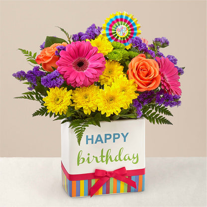Birthday Brights Bouquet –  Ballard Blossom Inc, Seattle WA