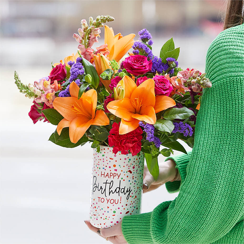 Birthday Palooza Bouquet –  Ballard Blossom Inc, Seattle WA