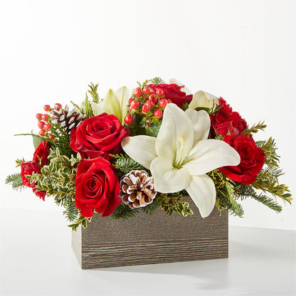 Seattle Rustic Christmas Centerpiece
