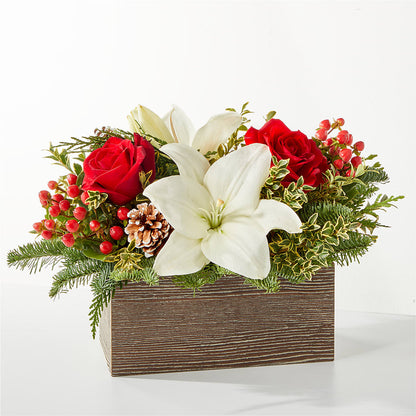 Seattle Rustic Christmas Centerpiece