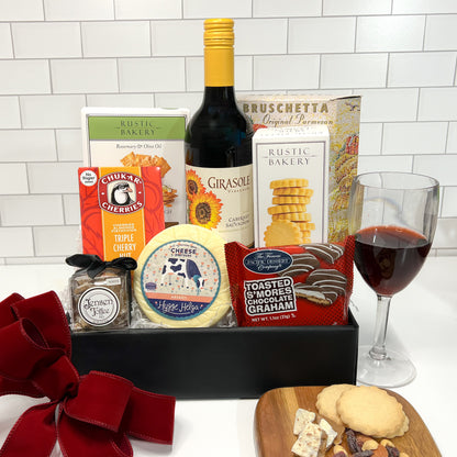 Cabernet Sauvignon Wine and Gourmet Gift –  Ballard Blossom Inc, Seattle WA
