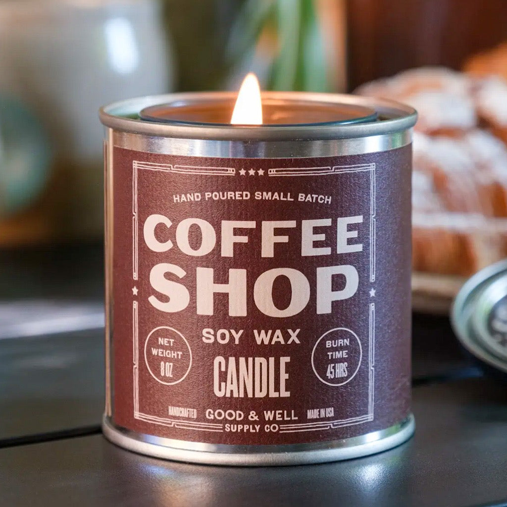 Coffee Shop Scent Soy Candle –  Ballard Blossom Inc, Seattle WA