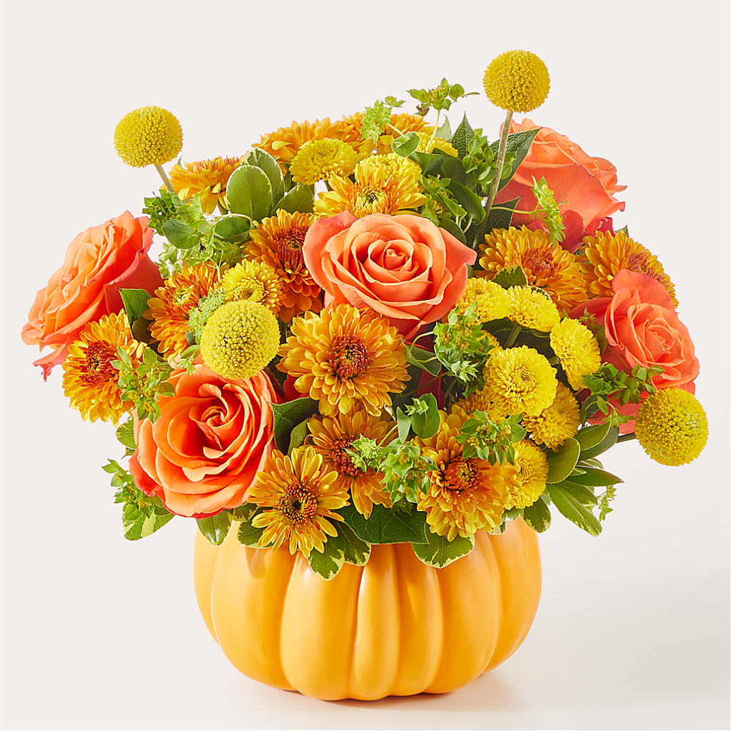 Gourdgeous Pumpkin –  Ballard Blossom Inc, Seattle WA
