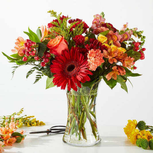 Ballard's Fresh Fall Vase Arrangement –  Ballard Blossom Inc, Seattle WA