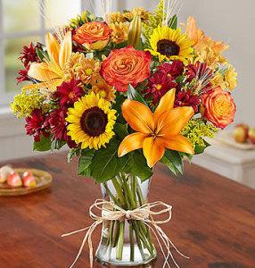Ballard's Fresh Fall Vase Arrangement –  Ballard Blossom Inc, Seattle WA