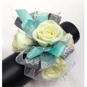 Ice Queen Corsage –  Ballard Blossom Inc, Seattle WA