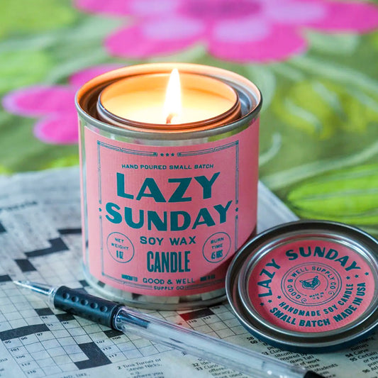 Lazy Sunday Candle –  Ballard Blossom Inc, Seattle WA