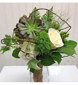 Natural Bridal Bouquet –  Ballard Blossom Inc, Seattle WA