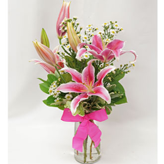 Perfectly Pink Lily –  Ballard Blossom Inc, Seattle WA