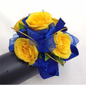 Primary Sparkle Wrist Corsage