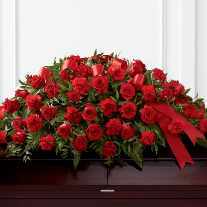 Tribute of Life Casket Spray –  Ballard Blossom Inc, Seattle WA