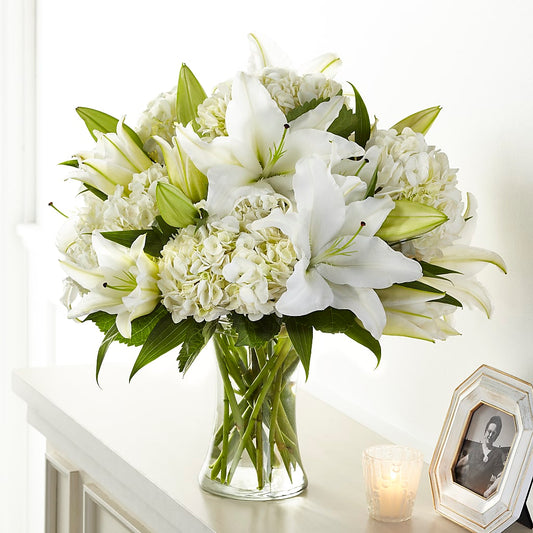 Compassionate Lily Bouquet –  Ballard Blossom Inc, Seattle WA