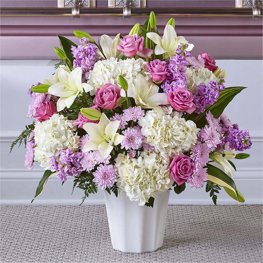 Heaven Sent Floor Basket –  Ballard Blossom Inc, Seattle WA