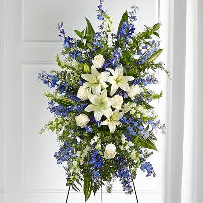 Faithful Friend Standing Spray –  Ballard Blossom Inc, Seattle WA