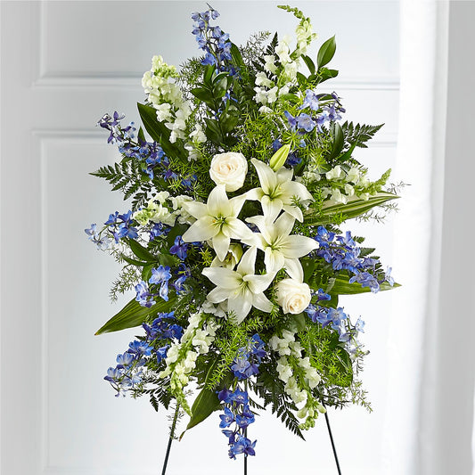 Faithful Friend Standing Spray –  Ballard Blossom Inc, Seattle WA