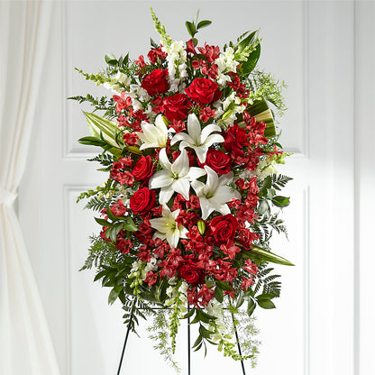 Everlasting Memory Standing Spray –  Ballard Blossom Inc, Seattle WA