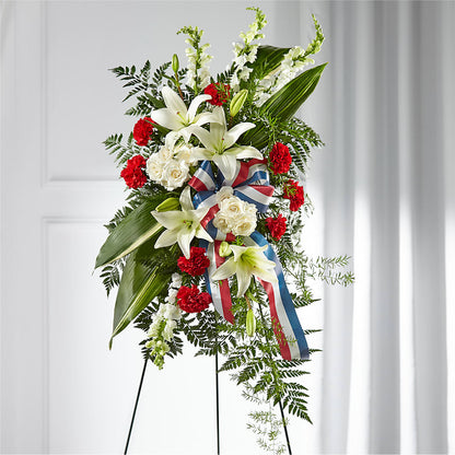Stars of Life Standing Spray –  Ballard Blossom Inc, Seattle WA